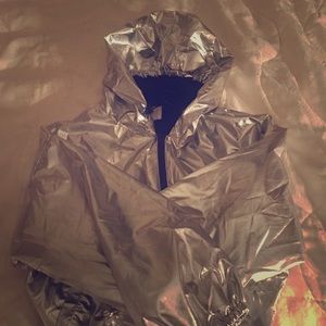 Forever 21 silver jacket